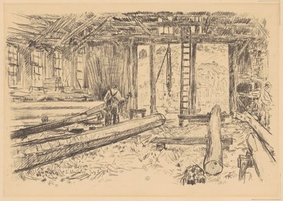 Sparbutiken, Gloucester av Childe Hassam