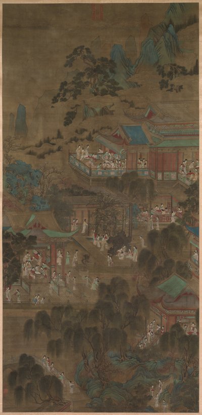 Hovdamer i det kejserliga palatset av China, Yuan dynasty