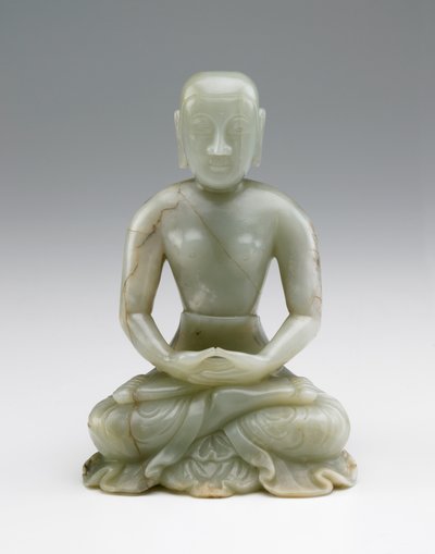 Snideri av Shakymuni Buddha som en asket, 1600-1700-talet av Chinese School