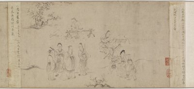 Illustrationer av sjunde månaden från Odes of Bin, Song-dynastin eller Yuan-dynastin, mitten av 1200-mitten av 1300-talet (bläck på papper) av Chinese School