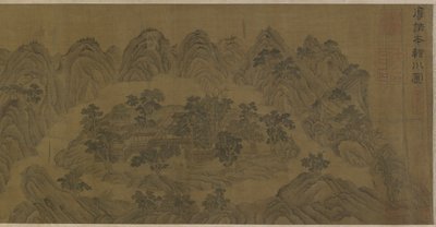 Wangchuan Villa, Ming eller Qing dynastin av Chinese School