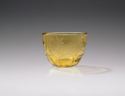 Vinkopp, Yongzheng-period, 1723-35 (gult glas) av Chinese School