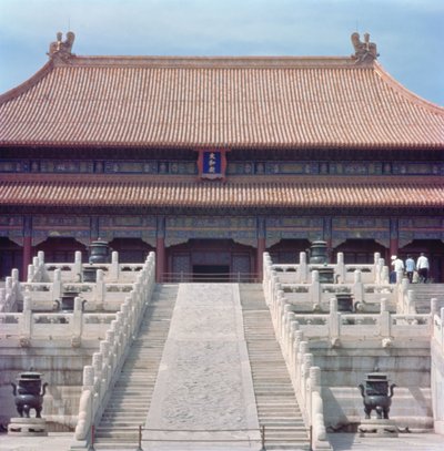 The Hall of Supreme Harmony (Taihe dian) Ming-dynastin, 1420 av Chinese School Chinese School