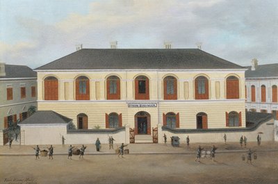 The House of Byron Bininger (1826-1903), Shanghai, ca 1870 av Chow Qua