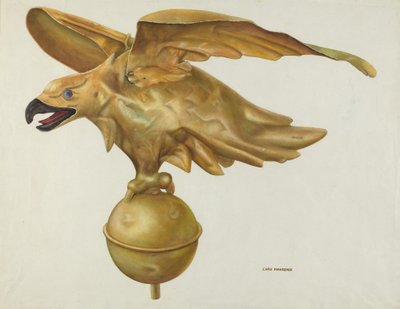 Eagle väderflöjel av Chris Makrenos
