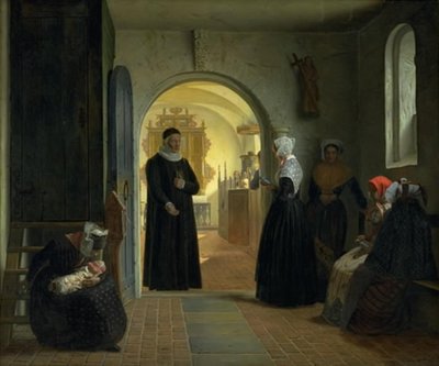 En kvinnas högtidliga församling efter förlossningen av Christen Dalsgaard