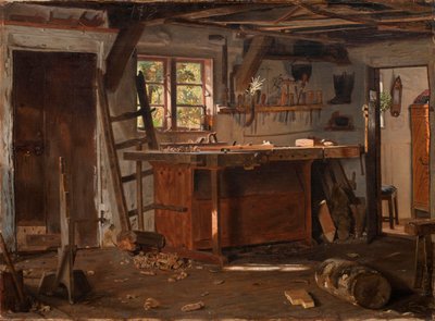 En snickarverkstad av Christen Dalsgaard