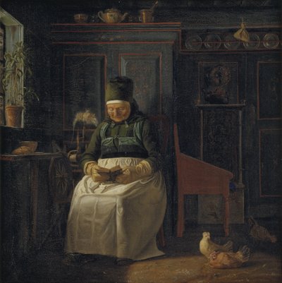 Julmorgon i en bondgård av Christen Dalsgaard