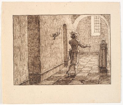 Illustration för St. St. Blicher, De tre heliga kvällarna av Christen Dalsgaard