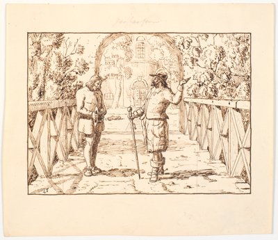Illustration för St. St. Blicher, De tre heliga kvällarna av Christen Dalsgaard