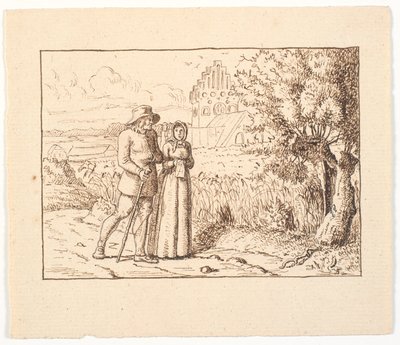 Illustration för St. St. Blicher, De tre heliga kvällarna av Christen Dalsgaard