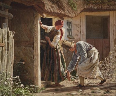 Flickan fångade i nätet av Christen Dalsgaard