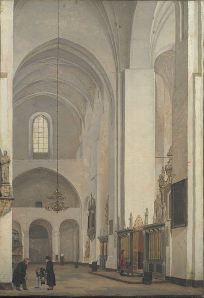 Transeptet i Århus domkyrka av Christen Schjellerup Kobke