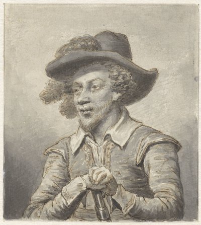 Krigare i historisk kostym av Christiaan Kramm