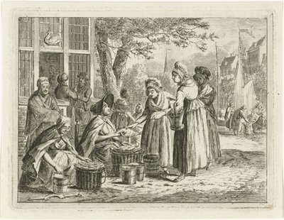 fiskhandlare av Christiaan Meijer
