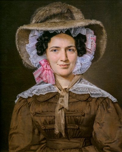 Baronessan Christine Stampe av Christian-Albrecht Jensen