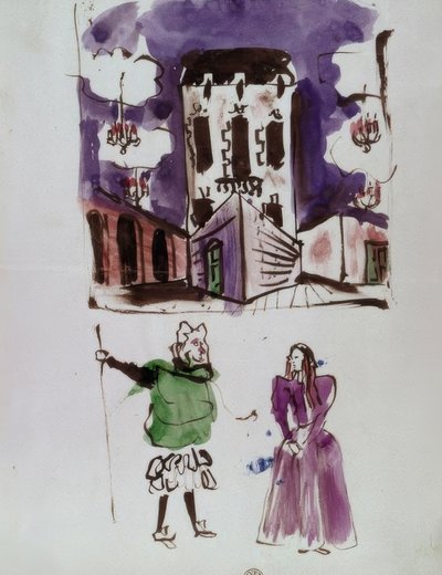 Scenografi och figurer av Christian Bérard