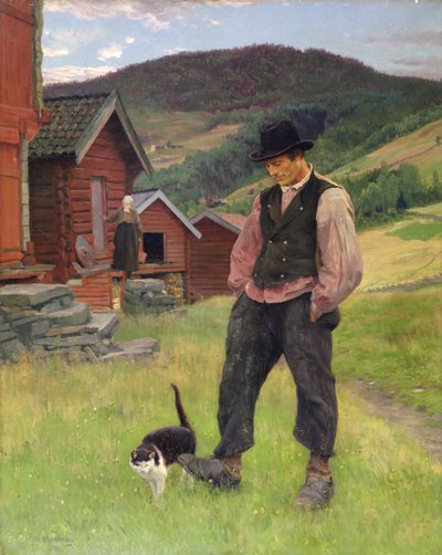 Idyll av Christian Eriksen Skredsvig
