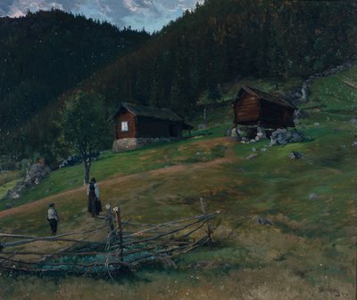 Vinje födelseort, Telemark av Christian Eriksen Skredsvig