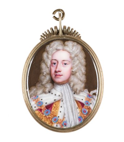 Georg II, kung av England och Skottland av Christian Friedrich Zincke