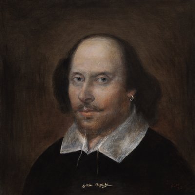 Shakespeare 2020 (olja på linne) av Christian Furr
