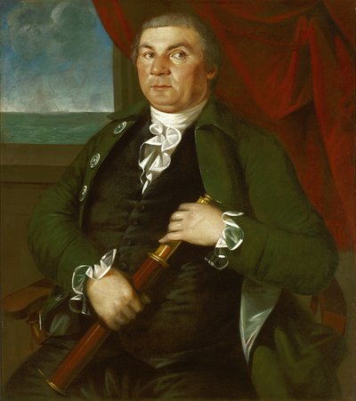 Kapten David Coats, ca 1775 (olja på duk) av Christian Gullager