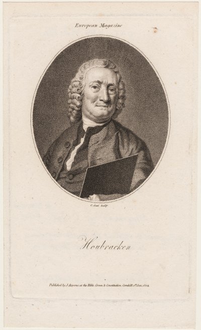 Houbraken, från "European Magazine", 1804 av Christian Josi