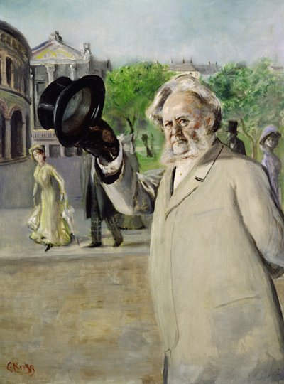 Författare Henrik Ibsen (olja på duk) av Christian Krohg