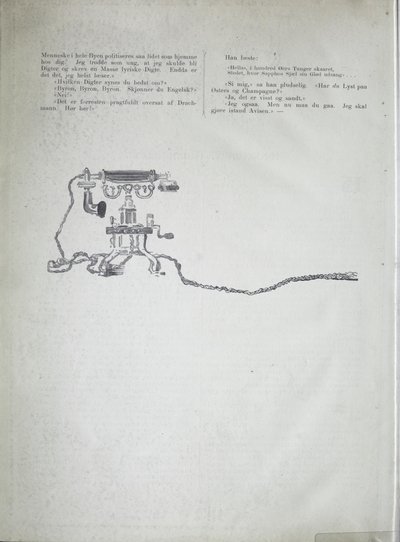 Illustration hämtad från boken 12 av vår samtid av Krohg, Christian och utgiven av Feilberg & Landmark (Kristiania, 1895) av Christian Krohg