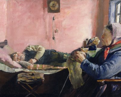 Niels Gaihedes eftermiddagslur av Christian Krohg