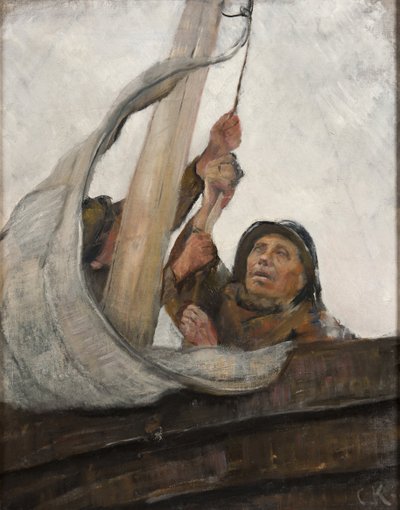 Att segla ut av Christian Krohg