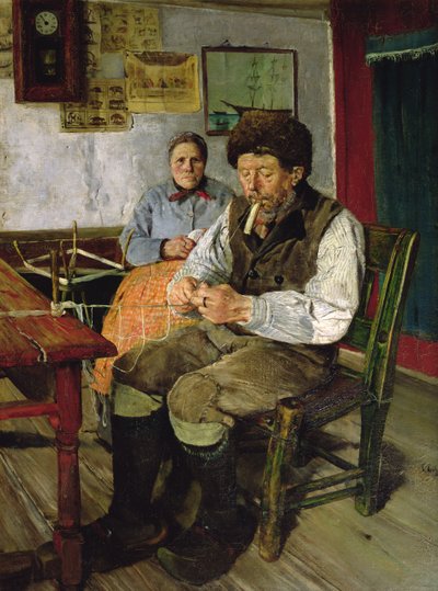 Nätbindaren av Christian Krohg