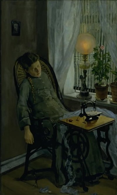 Sömmerskan av Christian Krohg