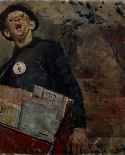 Tidningspojken av Christian Krohg