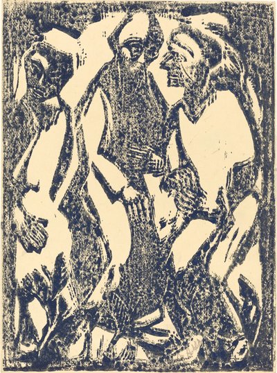 Överläggningsråd, 1913. av Christian Rohlfs