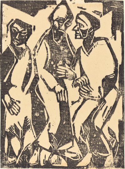Överläggningsråd, 1913. av Christian Rohlfs