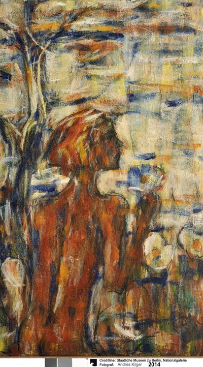 Kind in Blüten av Christian Rohlfs