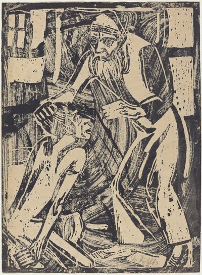Den förlorade sonens återkomst, 1916. av Christian Rohlfs