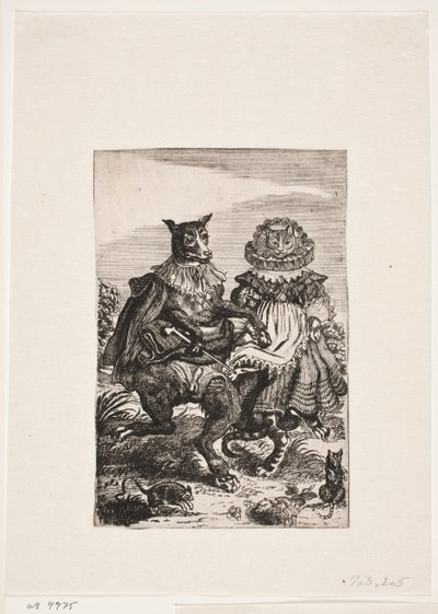 Hund och katt dansar av Christian Rothgiesser