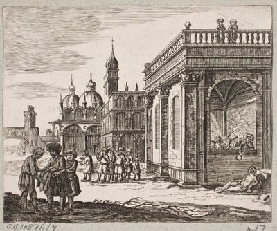 Illustration till Adam Olearius, "Persian Rosenthal av en genial poet Schich Saadi […]", Schleswig 1660 av Christian Rothgiesser