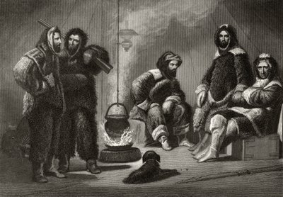 Life in the Brig, graverad av J. McGoffin, från 