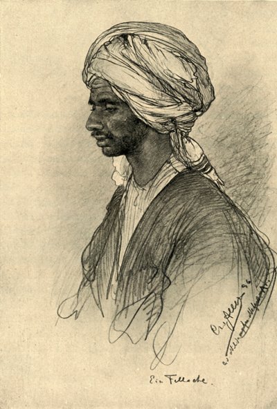 Fellah, Egypten, 1898. av Christian Wilhelm Allers