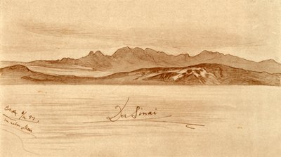 Sinai, Egypten, 1898. av Christian Wilhelm Allers