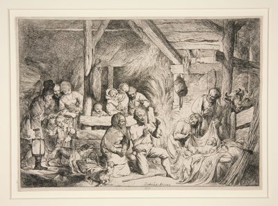Herdarnas tillbedjan av Christian Wilhelm Ernst Dietrich