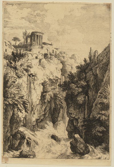 Badande flickor av Christian Wilhelm Ernst Dietrich