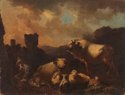 Holländsk berättelse (herdinna) av Christian Wilhelm Ernst Dietrich