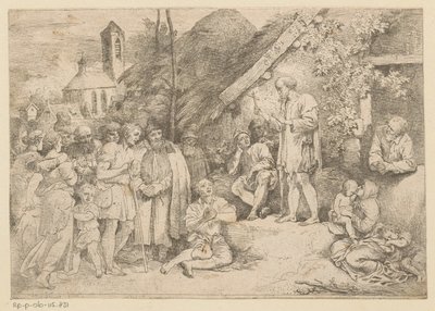 Sankt Jakob predikar av Christian Wilhelm Ernst Dietrich