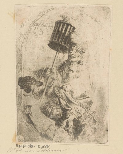 Pied Piper av Christian Wilhelm Ernst Dietrich