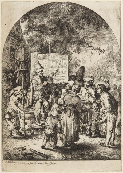 Balladsångaren av Christian Wilhelm Ernst Dietrich