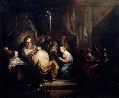 Omskärelsen, 1763. av Christian Wilhelm Ernst Dietrich